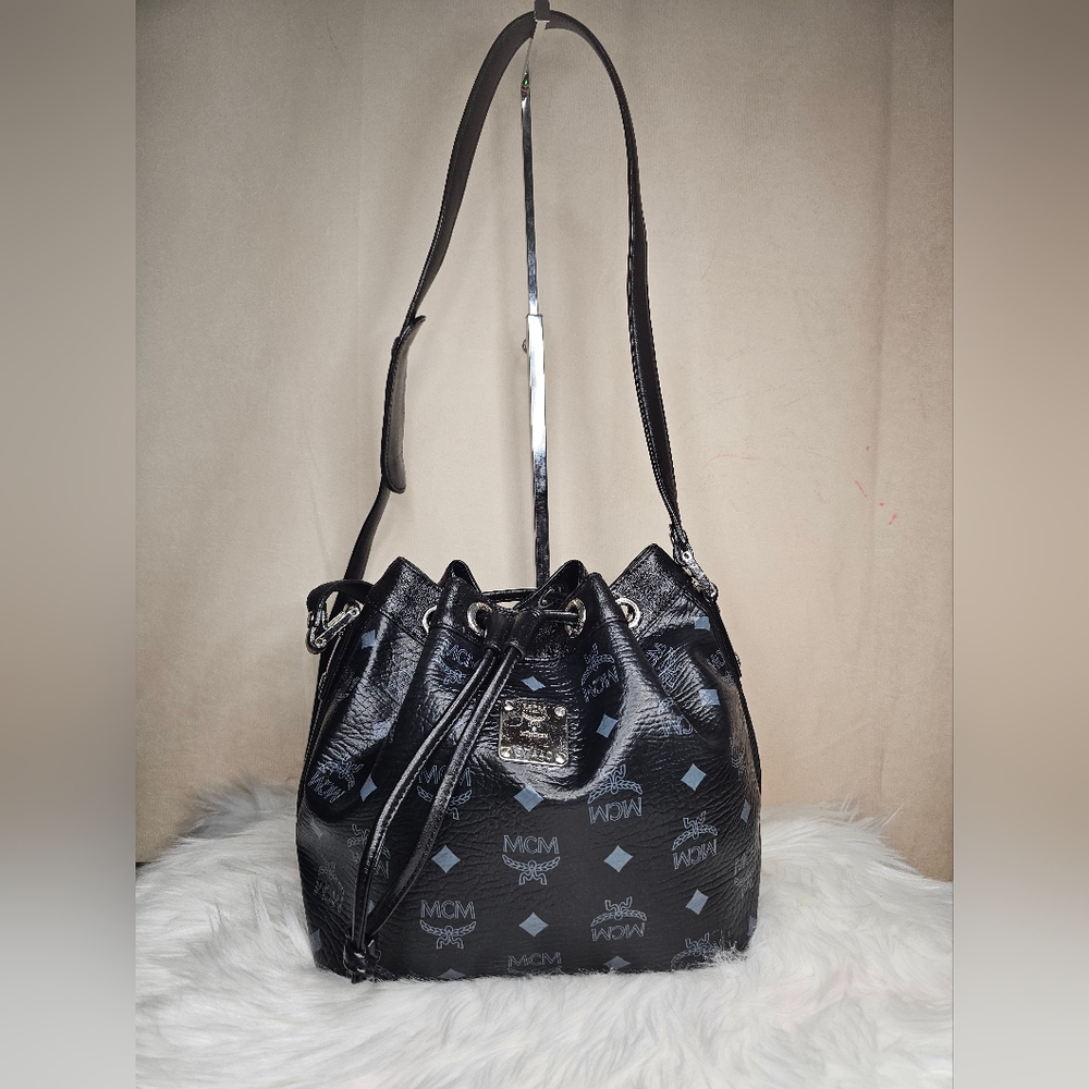 MCM bucket crossbody